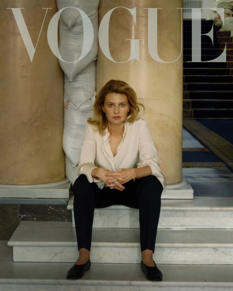 Олена Зеленська на обложці «Vogue» США фотографа Енні Лейбовіц